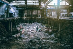 factory, demolition, destruction, collapse, chaos, lost places, pforphoto, factory building, dilapidated, industry, disintegration, dilapidated, shabby, industrial building, building, man, photographer, dimension, catastrophe, factory, destruction, chaos, chaos, chaos, chaos, chaos